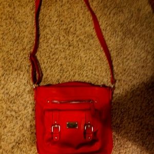 Red crossbody